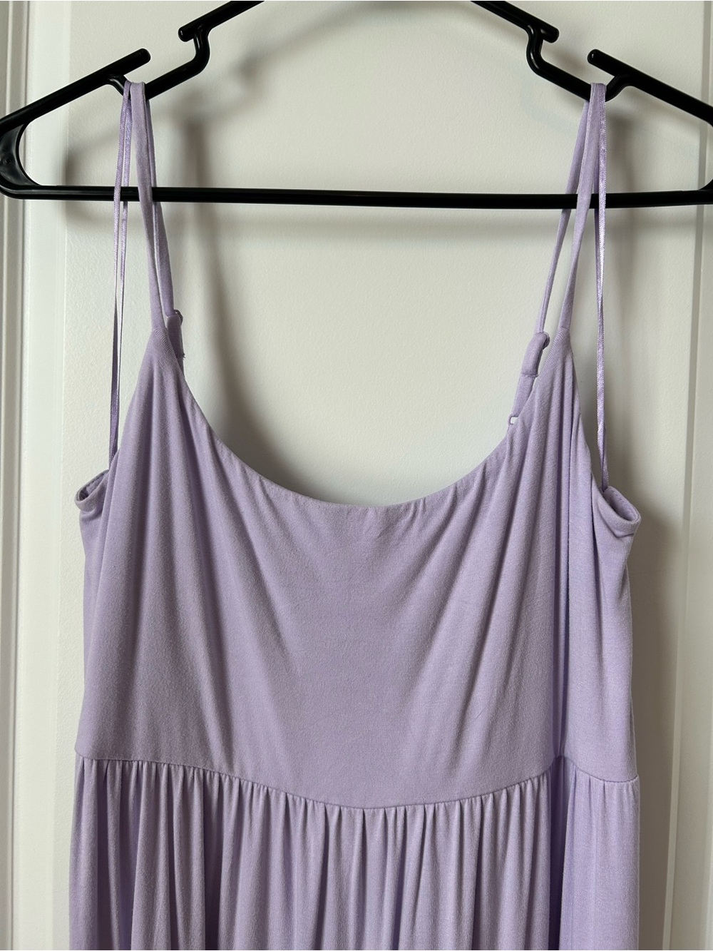 Old Navy Lavender Spaghetti Strap Midi Dress - Picture 2 of 4